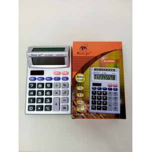  CALCULADORA MEDIA COM FONTE INTERNA:MJ6588A-CX:150PÇS/SUB:75PÇS-MUL/75PÇS