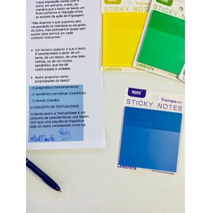 MJ-S9199 BX C/60 LEMBRETE DE PAPEL, AUTO-ADESIVO