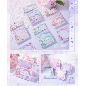 REF:95-006. 24PC/CX LEMBRETE DE PAPEL, AUTO-ADESIVO.