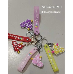 CHAVEIRO, DE PLASTICO PACOTE COM 12