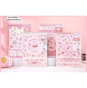 REF:A4-MJ8255 CADERNO. MUL/24