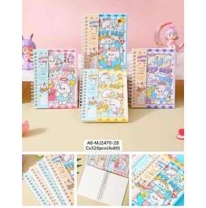 CADERNO. REF:A6-MJ2470-28 MUL/20