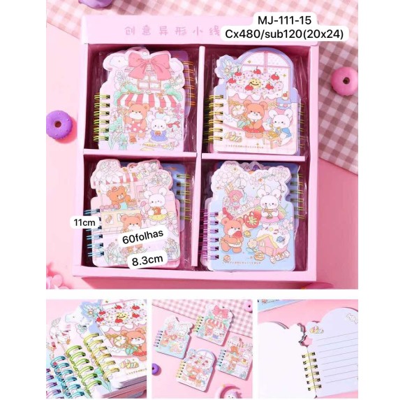 CADERNO. REF:111-15. 24P/C