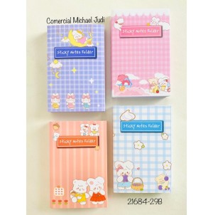 MJY21684-29B BLOCO DE ANOTACAO. CX 96PÇS SUB 48PÇS MUL/48