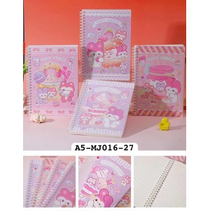 CADERNO. REF:A5-MJ016-27 MUL/40