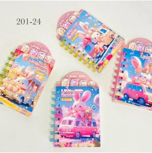 CADERNO. REF:A7-MJ201-24. BX C/20PC