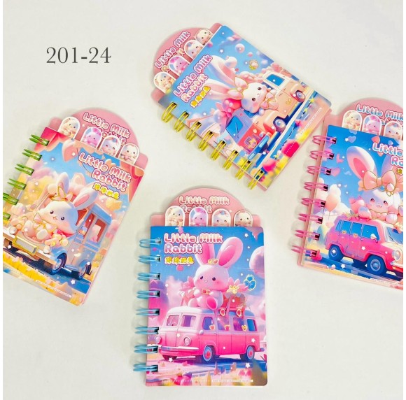CADERNO. REF:A7-MJ201-24. BX C/20PC