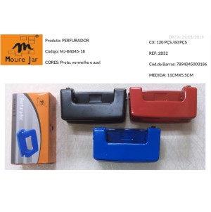 PERFURADOR DE PAPEL, DE METAL  REF:MJ-B4045-18