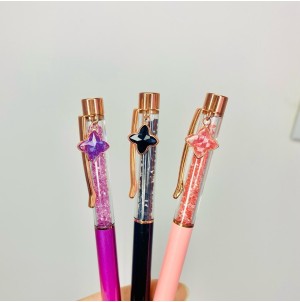  CANETA ESFEROGRAFICA, RETRATIL, DE CORPO METALICO.MJ21924-89 C/ESTOJOR 25PÇS