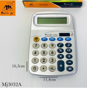 MJ3032A CALCULADORA MESA -BATERIA-8DIG