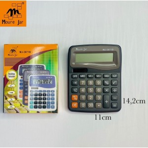 MJ3871B CALCULADORA MESA  12DIG-PILHAS -----CX:150PÇS/MIN:75PÇS--1COR