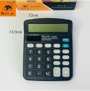 MJ8837A CALCULADORA DE MESA  -PILHAS-AAAA-8DIG------CX:100PÇS / MIN:50PÇS