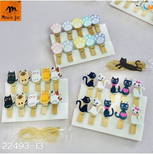 MJP22493-13 CLIPS PARA PAPEL, DE MDF-------CX:600PÇS/MIN:120PÇS-BOX:10PÇS