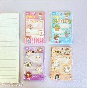 95-333 LEMBRETE DE PAPEL AUTO-ADESIVO. CX 576 PÇS SUB 144 PÇS MUL/24