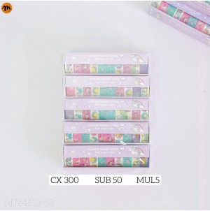  FITA ADESIVA PECAS.MJ-24613-58 CX300 PÇS SUB 50 PÇS MUL/10