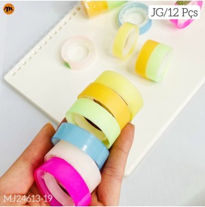 FITA  ADESIVA  PCT C/6 PÇS  MUL/12  MJ-24613-19 CX240 PÇS SUB 120 PÇS