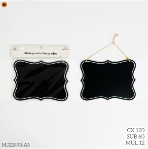PECA DE MDF, PARA ENFEITE. REF:MJ-Y22493-A5 CX 120PÇS SUB 60 PÇS MUL/12