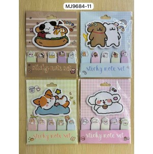 REF: MJ-L9684-11 LEMBRETE DE PAPEL, AUTO-ADESIVO. CX1200PÇS SUB 120PÇS MUL/12