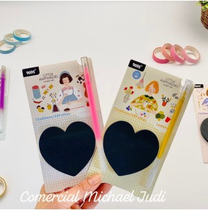 LEMBRETE DE PAPEL AUTO-ADESIVO. REF:RF 95-07 CX 400 PÇS SUB 100 PÇS MUL/20