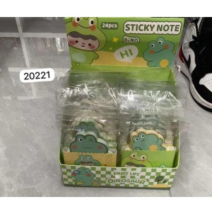 REF: MJ20221 LEMBRETE DE PAPEL, AUTO-ADESIVO ------------ CX:576PÇS/SUB:120PÇS-MUL:24PÇS