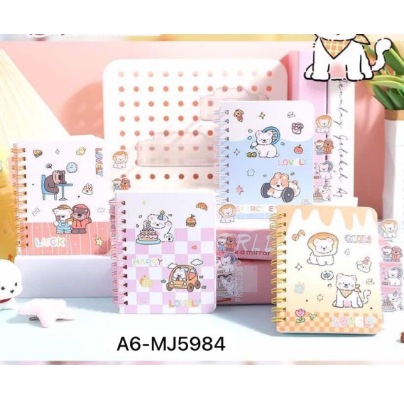CADERNO REF: A6-MJ5984 CX 384/192