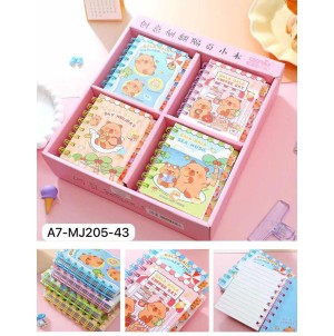 REF: A7-MJ205-43 CADERNO ---------CX400PÇS/MIN:100PÇS-BOX:20PÇS