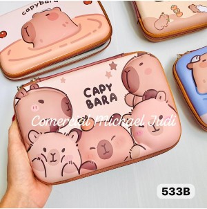 REF: MJ533B ESTOJO PARA CANETA, DE NYLON CAPIVARA