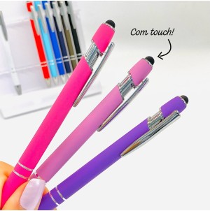  MJ21924-S1 CANETA ESFEROGRAFICA, RETRATIL, DE CORPO METALICO -------- CX:1000PÇS/MIN:50PÇS CADA COR