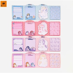 REF: 0069B-2024 LEMBRETE DE PAPEL, AUTO-ADESIVO LITLE PONEY -------- CX:576/MIN:120PÇS/MUL:24PÇS