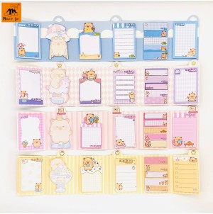 REF: 0070B-2019 LEMBRETE DE PAPEL, AUTO-ADESIVO CAPIVARA --------- CX:576/MIN:120PÇS/MUL:24PÇS