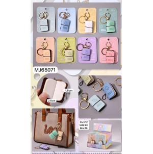 REF: MJ-65071 CADERNO MINI CHAVEIRO ANOTAÇÃO -------------- CX:512PÇS/SUB:80PÇS-BOX:16PÇS  