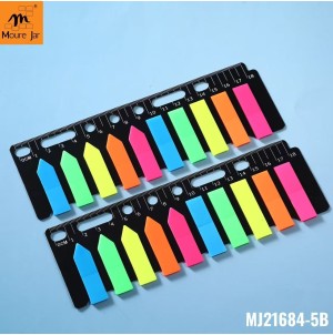 MJ21684-5B LEMBRETE DE PAPEL C/48 PÇS AUTO-ADESIVO.